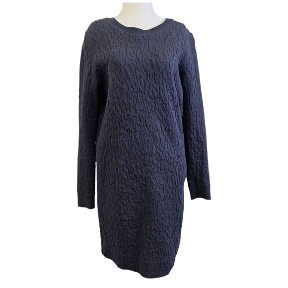 COS gauzy textured Sweater dress - Picture 1 of 12